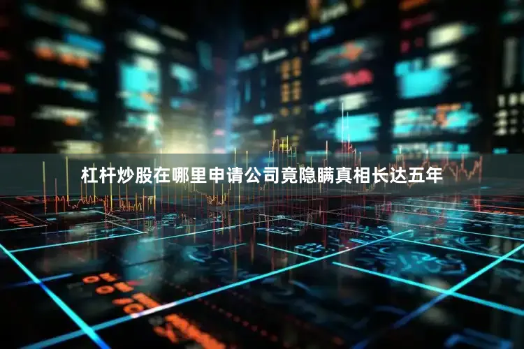 杠杆炒股在哪里申请公司竟隐瞒真相长达五年